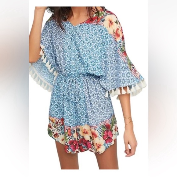 Farm Rio Floral Romper - Picture 1 of 3